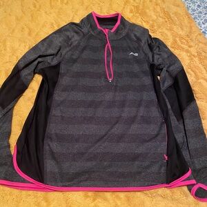 Avia Gray and Pink Women's Top